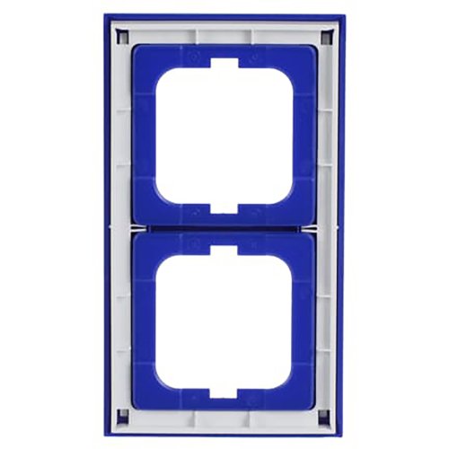 ABB Busch-Jaeger afdekraam 2v ax-blauw - 9paa00000210314 - 20089501