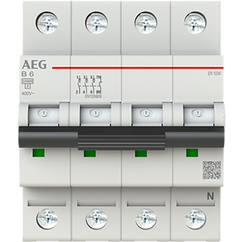 ABB Componenten AEG MCB EN103NB06 - 9paa00000211558 - 20202501