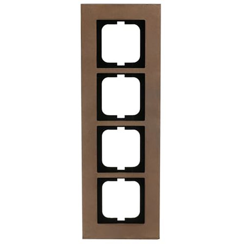 ABB Busch-Jaeger afdekraam 4v c-brons - 9paa00000211784 - 20089468