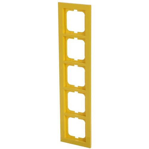 ABB Busch-Jaeger afdekraam 5v ax-geel - 9paa00000211801 - 20089506