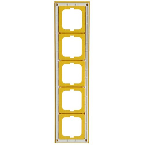ABB Busch-Jaeger afdekraam 5v ax-geel - 9paa00000211803 - 20089506