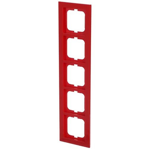 ABB Busch-Jaeger afdekraam 5v ax-rood - 9paa00000211809 - 20089510