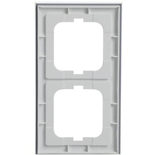 ABB Busch-Jaeger afdekraam 2v ax-witglas - 9paa00000211835 - 20089569