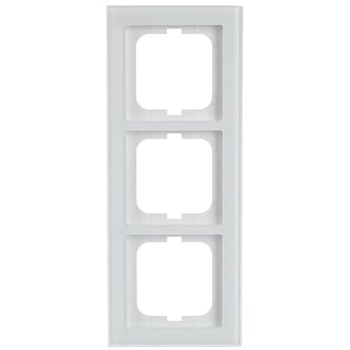 ABB Busch-Jaeger afdekraam 3v ax-witglas - 9paa00000211836 - 20089570