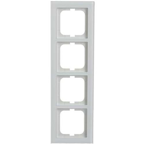 ABB Busch-Jaeger afdekraam 4v ax-witglas - 9paa00000211840 - 20089571