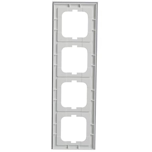 ABB Busch-Jaeger afdekraam 4v ax-witglas - 9paa00000211843 - 20089571