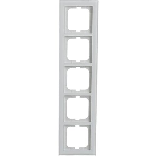 ABB Busch-Jaeger afdekraam 5v ax-witglas - 9paa00000211844 - 20089572