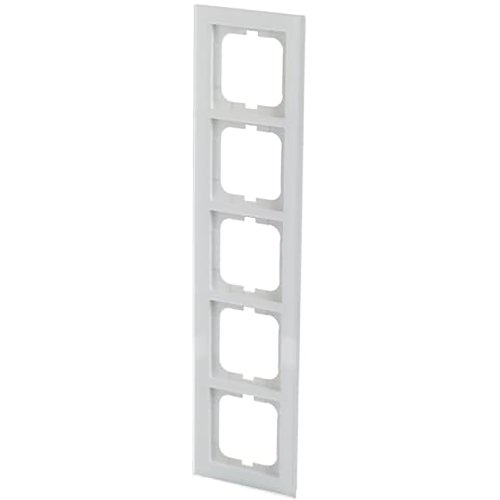 ABB Busch-Jaeger afdekraam 5v ax-witglas - 9paa00000211845 - 20089572