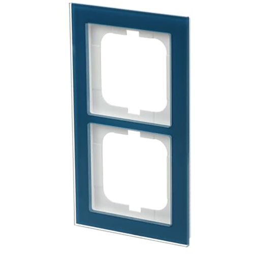 ABB Busch-Jaeger afdekraam 2v ax-glas oceaan - 9paa00000211861 - 20089652