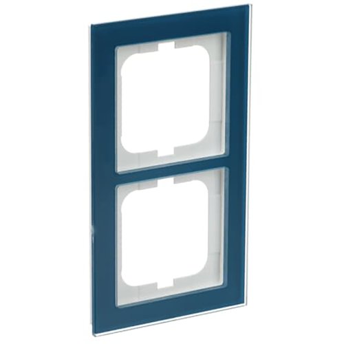 ABB Busch-Jaeger afdekraam 2v ax-glas oceaan - 9paa00000211862 - 20089652