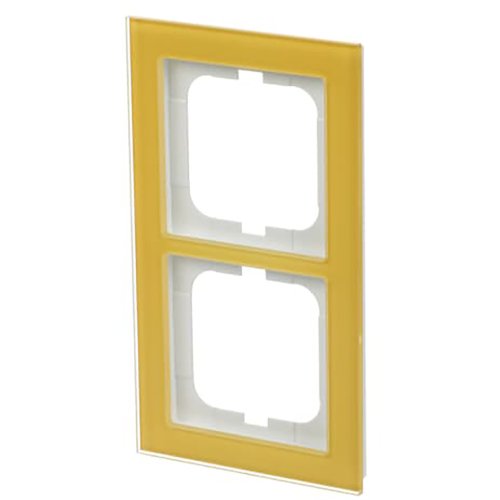 ABB Busch-Jaeger afdekraam 2v ax-glas zon - 9paa00000211877 - 20089657