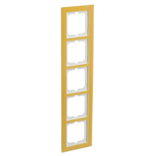 ABB Busch-Jaeger afdekraam 5v ax-glas zon - 9paa00000211890 - 20089660