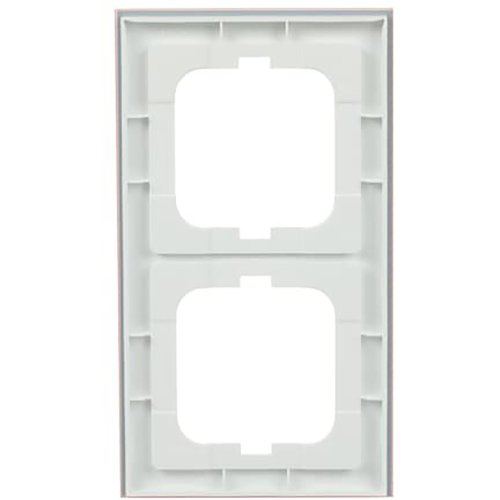 ABB Busch-Jaeger afdekraam 2v ax-glas koraal - 9paa00000211895 - 20089662