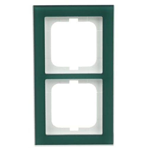 ABB Busch-Jaeger afdekraam 2v ax-glas avocado - 9paa00000211900 - 20089667