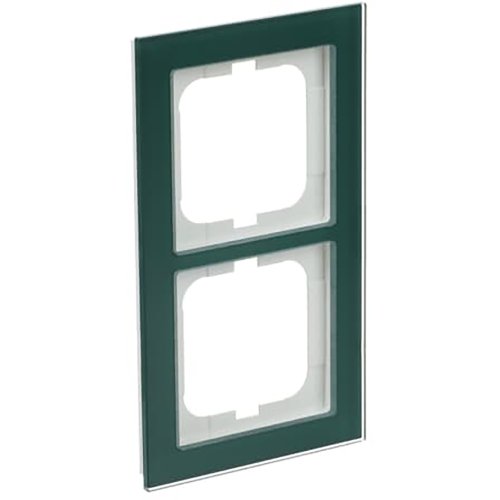 ABB Busch-Jaeger afdekraam 2v ax-glas avocado - 9paa00000211902 - 20089667