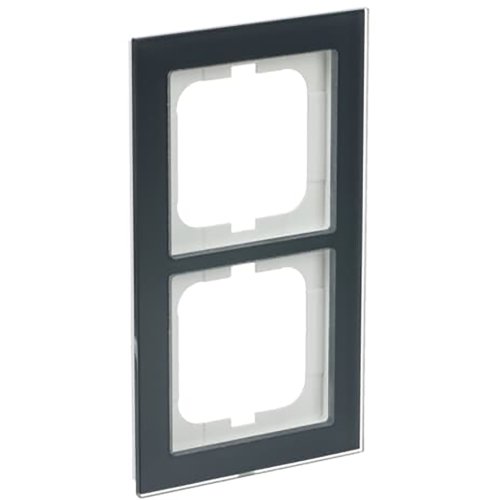 ABB Busch-Jaeger afdekraam 2v ax-glas oester - 9paa00000211934 - 20089677