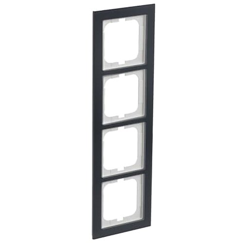 ABB Busch-Jaeger afdekraam 4v ax-glas oester - 9paa00000211942 - 20089679