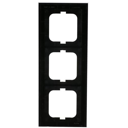 ABB Busch-Jaeger afdekraam 3v ax-glas zwart - 9paa00000212003 - 20089693