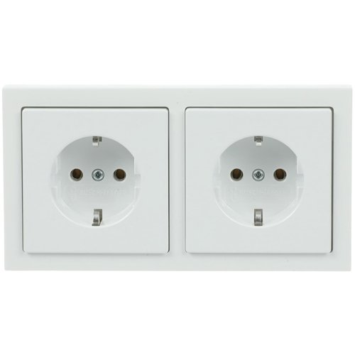 ABB Busch-Jaeger wcd ra dubbel hor m raam f-studiowit - 9paa00000214056 - 20090106