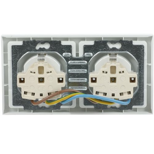 ABB Busch-Jaeger wcd ra dubbel hor m raam f-studiowit - 9paa00000214058 - 20090106