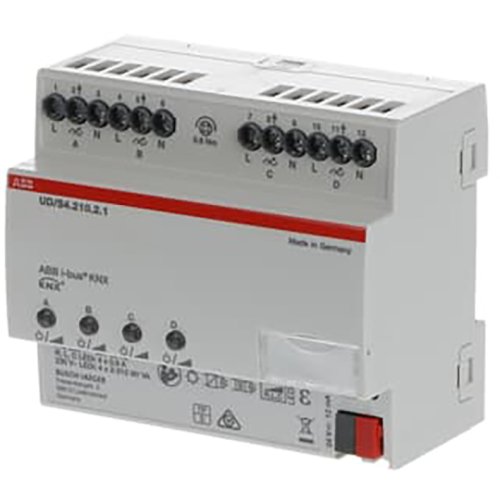 ABB Busch-Jaeger KNX LED Dimmer, 4-v, 210 W/VA, DinRail - 9paa00000214060 - 20090301