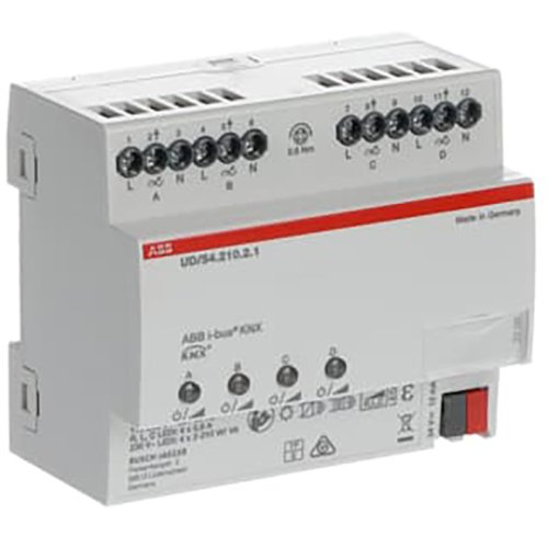 ABB Busch-Jaeger KNX LED Dimmer, 4-v, 210 W/VA, DinRail - 9paa00000214061 - 20090301