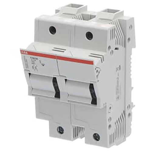 ABB Componenten Zekeringhouder voor 22 x 58mm zekeringen 2 polig , max 100A - 9paa00000219157 - 20124542