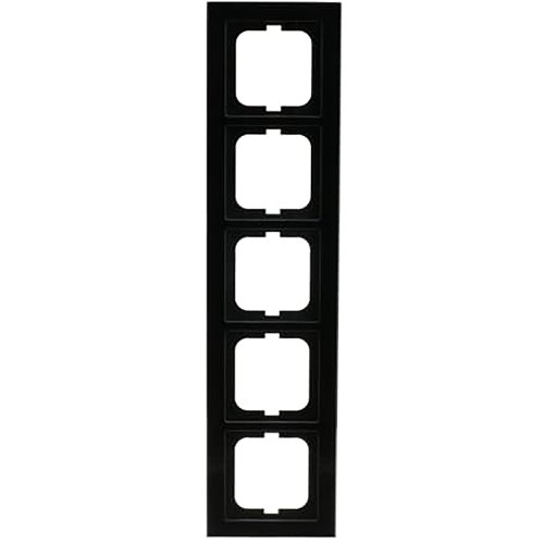 ABB Busch-Jaeger afdekraam 5v ax-glas zwart - 9paa00000227006 - 20089695