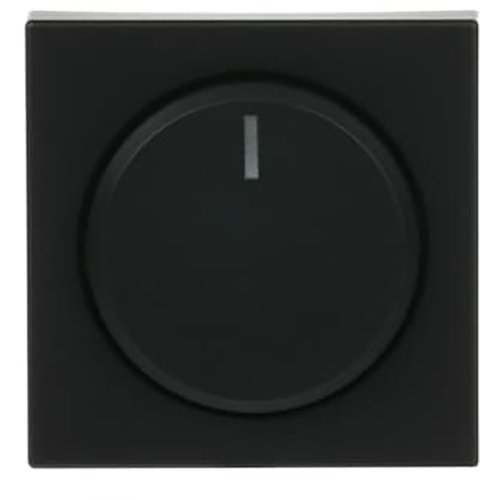 ABB Busch-Jaeger cpl+knop v draaidimmer mat-zwart heavy duty - 9paa00000227155 - 20090863