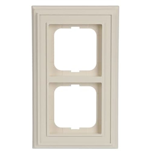 ABB Busch-Jaeger afdekraam 2v dynasty ivoor - 9paa00000227639 - 20089625