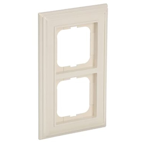 ABB Busch-Jaeger afdekraam 2v dynasty ivoor - 9paa00000227640 - 20089625