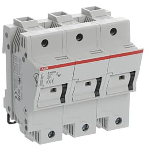 ABB Componenten Zekeringhouder voor 22 x 58mm zekeringen 3 polig , max 100A + indicato - 9paa00000227818 - 20124366