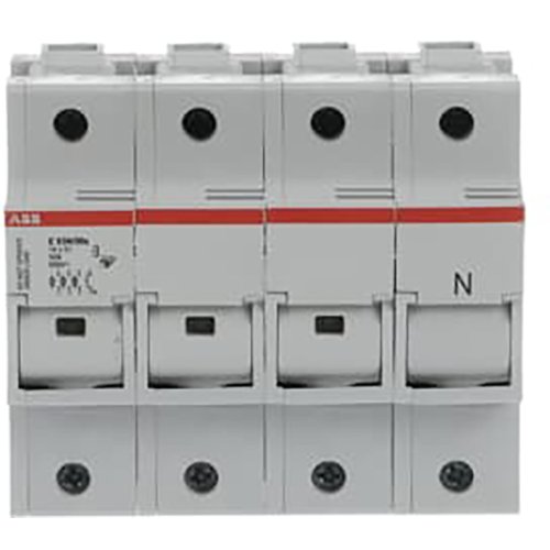 ABB Componenten Zekeringhouder voor 14x 51mm zekeringen, 3 polig + N, max 50A + indica - 9paa00000227855 - 20124468