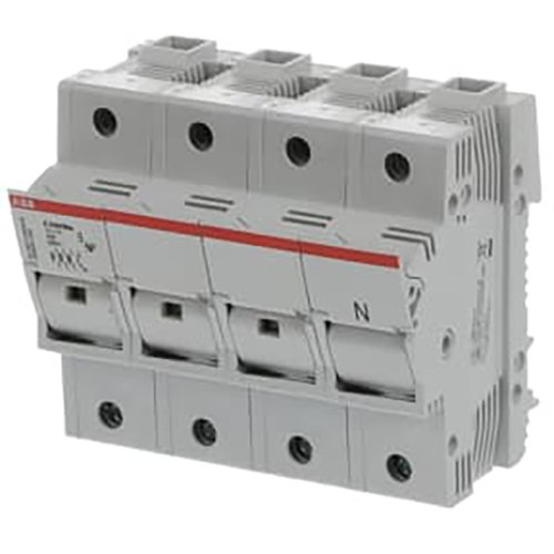 ABB Componenten Zekeringhouder voor 14x 51mm zekeringen, 3 polig + N, max 50A + indica - 9paa00000227856 - 20124468