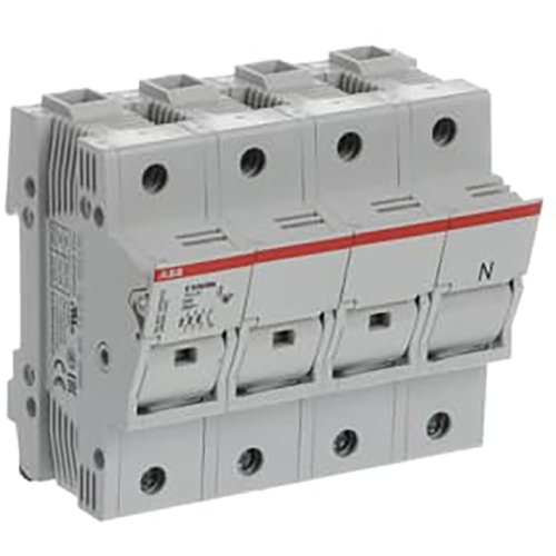 ABB Componenten Zekeringhouder voor 14x 51mm zekeringen, 3 polig + N, max 50A + indica - 9paa00000227857 - 20124468