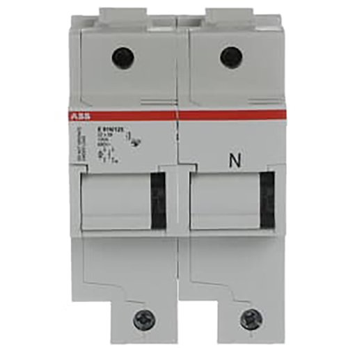ABB Componenten Zekeringhouder voor 22 x 58mm zekeringen 1 polig + N, max 100A - 9paa00000227879 - 20124552