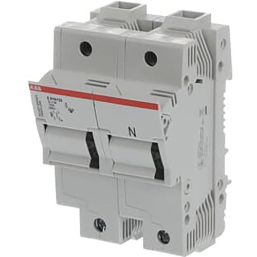 ABB Componenten Zekeringhouder voor 22 x 58mm zekeringen 1 polig + N, max 100A - 9paa00000227880 - 20124552