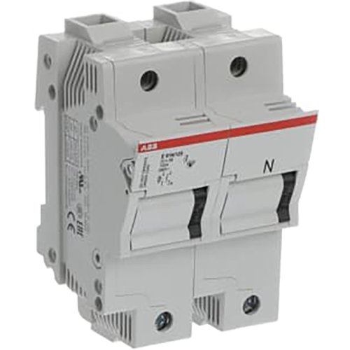 ABB Componenten Zekeringhouder voor 22 x 58mm zekeringen 1 polig + N, max 100A - 9paa00000227881 - 20124552