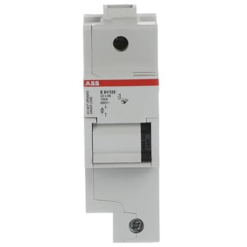 ABB Componenten Zekeringhouder voor 22 x 58mm zekeringen 1 polig , max 100A - 9paa00000227885 - 20124563