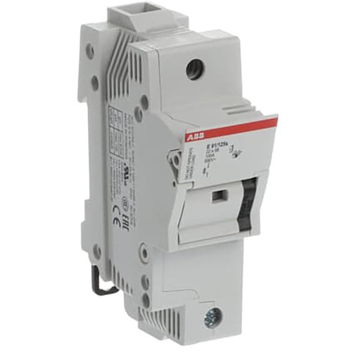 ABB Componenten Zekeringhouder voor 22 x 58mm zekeringen 1 polig , max 100A + indicato - 9paa00000227890 - 20124571