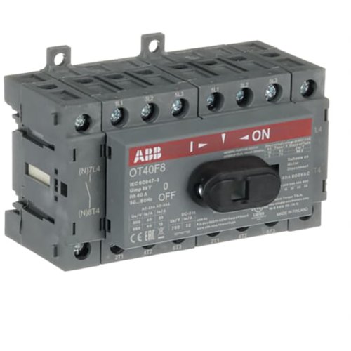 ABB Componenten Lastscheider 8P, 40 A bodem / DIN-rail montage - 9paa00000228414 - 20095758