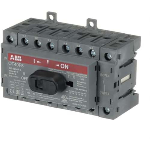 ABB Componenten Lastscheider 8P, 40 A bodem / DIN-rail montage - 9paa00000228509 - 20095758