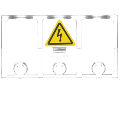 ABB Componenten Aansluitklemmenafdekkap voor 3 polen van OT 45..63 - 9paa00000228839 - 20093906