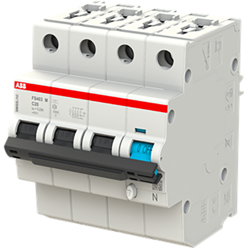 ABB Componenten FS403M-C20/0.03 Aardlekschakelaar met overstroombeveiliging - 9paa00000230850 - 20112948