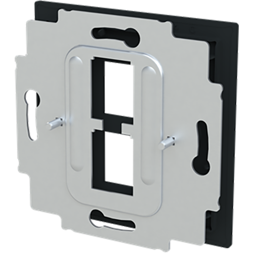 ABB Busch-Jaeger cpl 2 x MJ 216000-2/216005-4 art-matzwart - 9paa00000232322 - 20089347