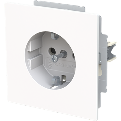 ABB Busch-Jaeger wcd ra kv cpl inb plat art-wit Safety+ - 9paa00000232480 - 20090093