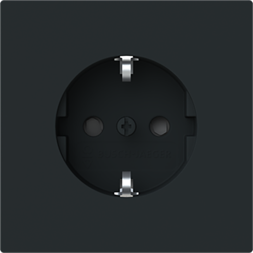 ABB Busch-Jaeger wcd ra kv cpl inb plat art-matzwart Safety+ - 9paa00000232485 - 20090095