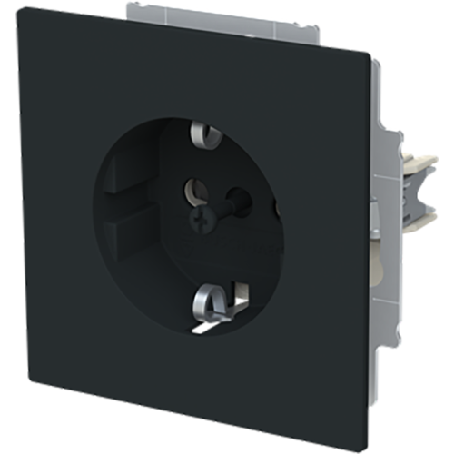 ABB Busch-Jaeger wcd ra kv cpl inb plat art-matzwart Safety+ - 9paa00000232486 - 20090095