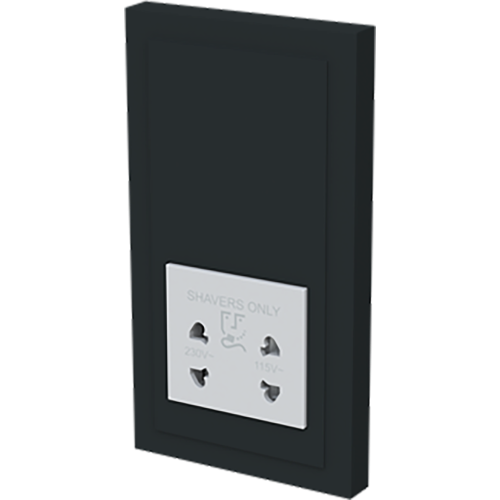 ABB Busch-Jaeger wcd scheerapparaat art-matzwart - 9paa00000232513 - 20090277