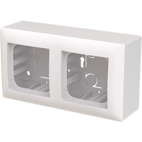 ABB Busch-Jaeger 2-voudig opbouw behuizing Balance SI alpinwit - 9paa00000232742 - 20172395